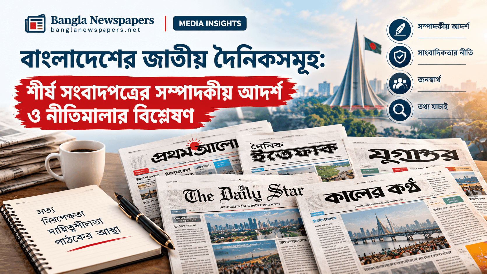 bangladesh newspapers editorial ideals