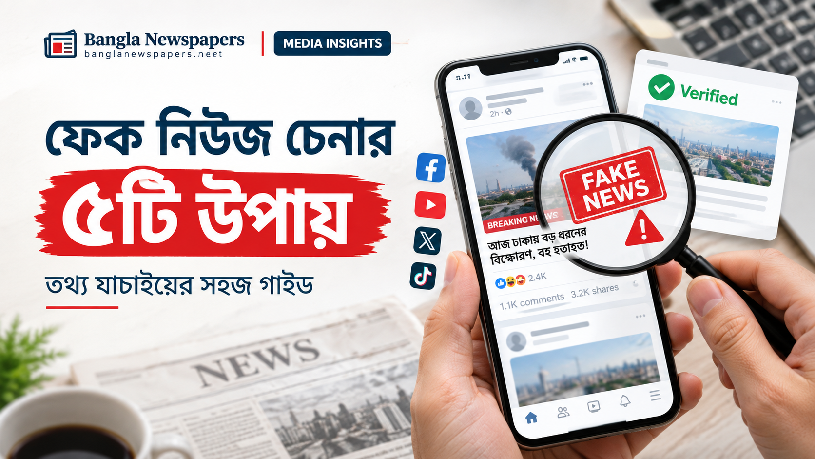 ভুয়া খবর যাচাই