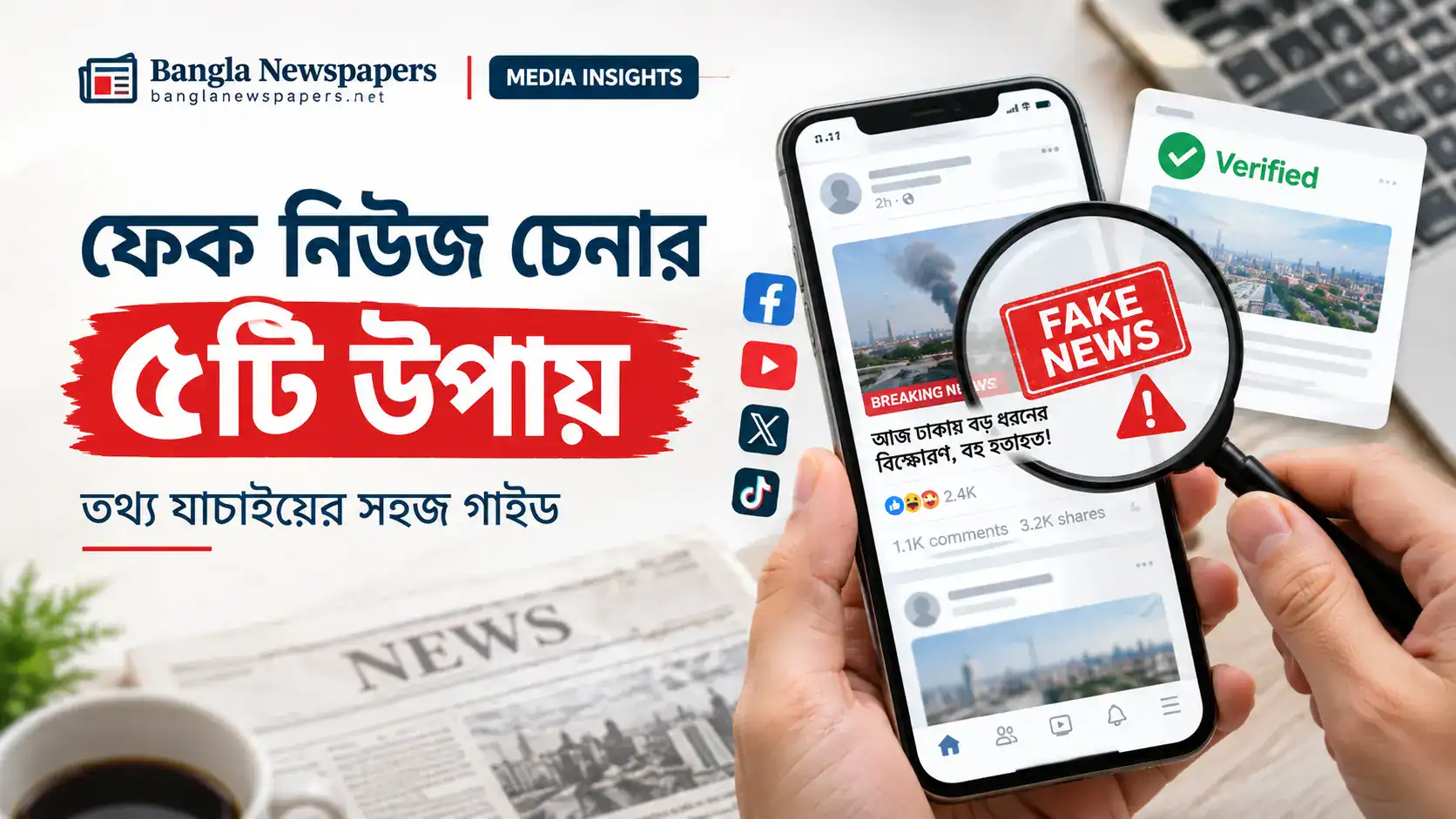 ভুয়া খবর যাচাই