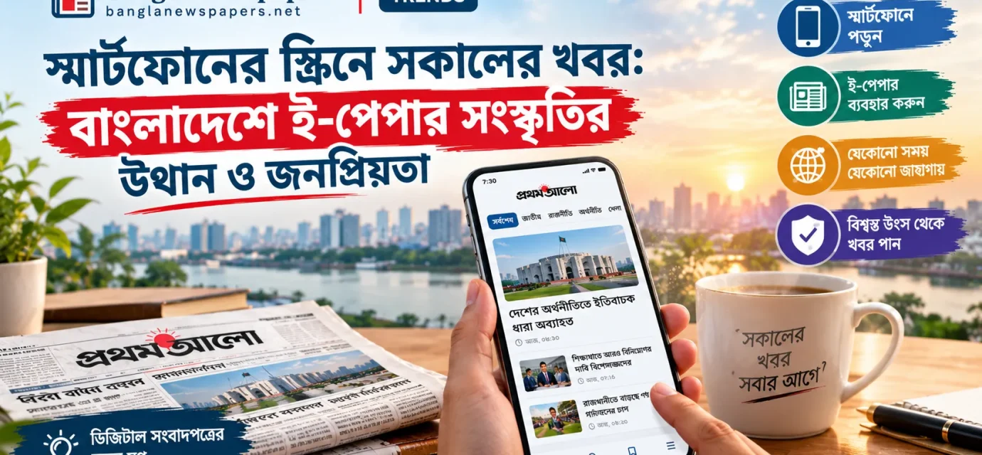 Bangladesh e-paper trend