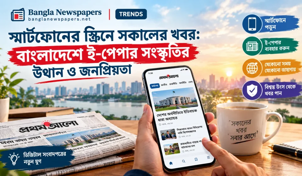 Bangladesh e-paper trend